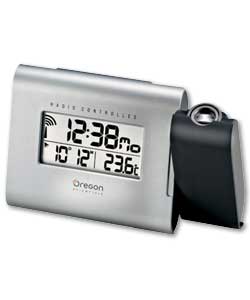 Oregon New Look Radio Controlled Projection Clock