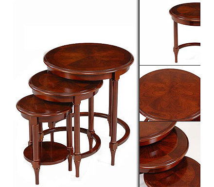 Origin Red Clearance - Highgate Round Nest of Tables