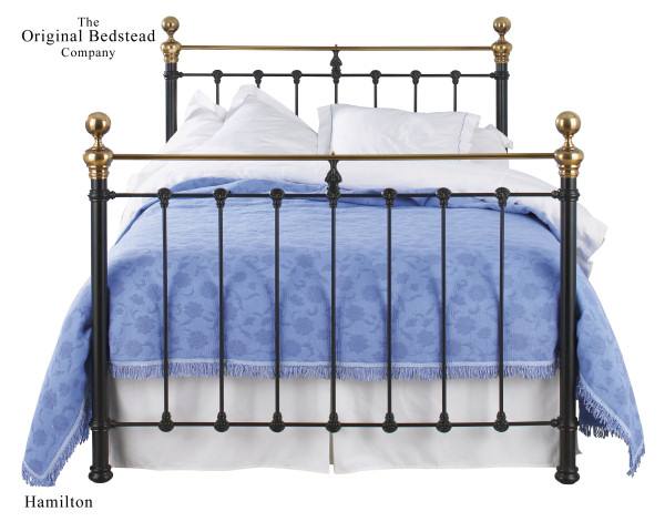 Original Bedsteads Hamilton Cast Iron Bed Kingsize 150cm