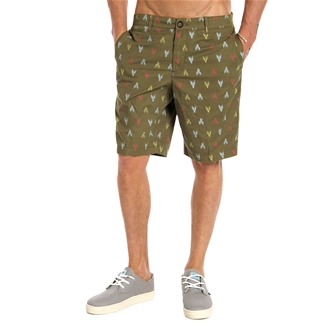 Ikkat Print Shorts