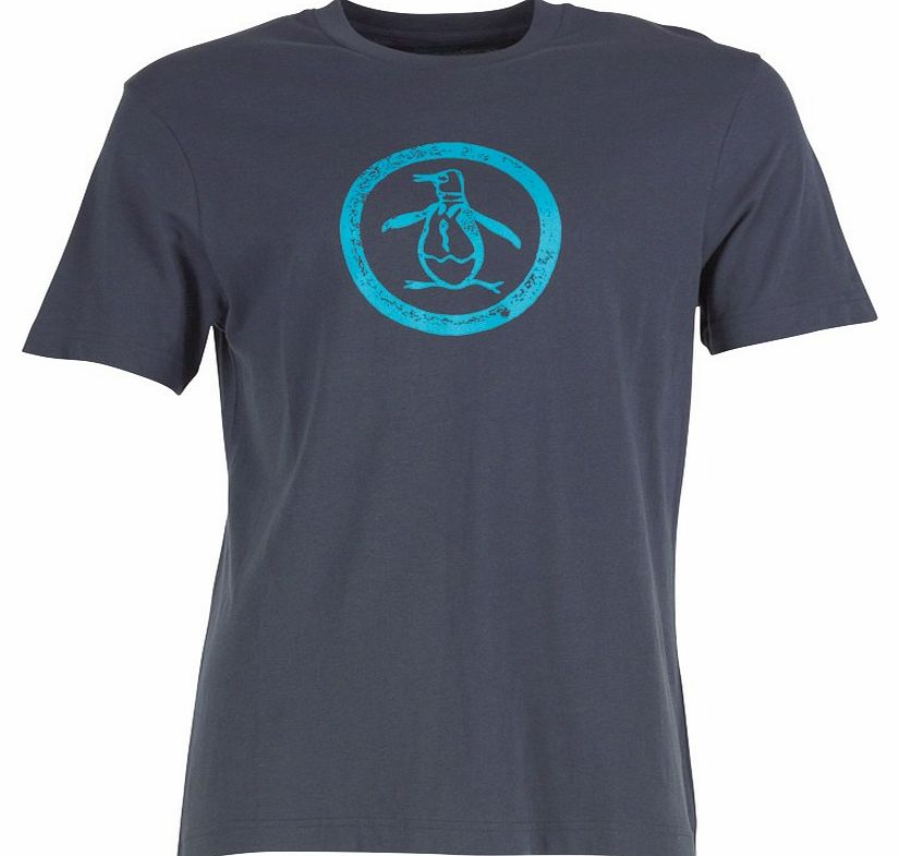 Mens Circle T-Shirt D.Blue