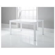 High Gloss Dining Table White
