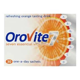 Orovite 7 (One a Day Sachets) 30 Sachets