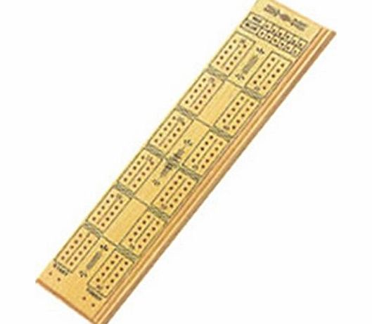 OSG Indoor Traditional Family Games Wooden Cribbage Board Game Complete Set