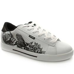 Osiris Male Serve Maxx 242 Leather Upper Fashion Large Sizes in White and Black