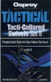 Osprey Angling Developments Tacti Collared Clip Swivel Size 8