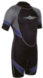 Childrens Osprey 22` Chest Shortie Wetsuit (Ages 3-4 Years) in Blue