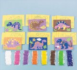 Dinosaur Sand Art Kits x 6