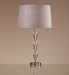 Other Angle Stack Table Lamp with Faux Silk Shade