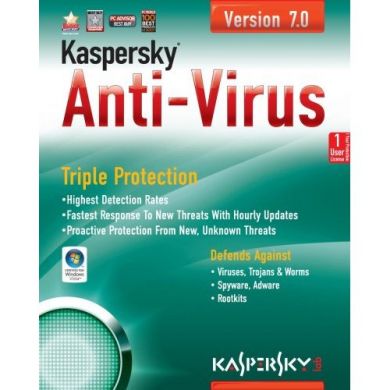 Kaspersky Antivirus 2008 (Retail Boxed) - 1 User