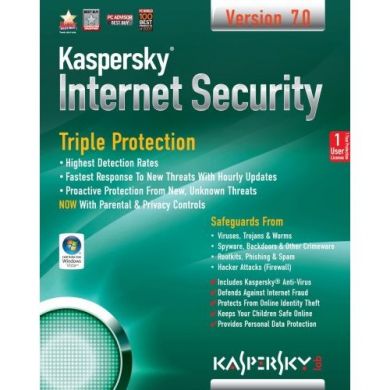 Kaspersky Internet Security 2008 (Retail Boxed)