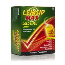 Other Lemsip Max Cold and Flu Lemon Powder x 10