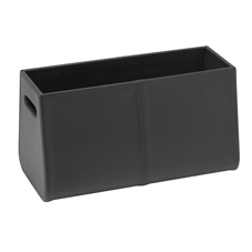 Other Magazine Tote Faux Leather Black