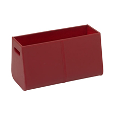 Other Magazine Tote Faux Leather Red