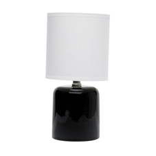 Other Mini Dome Table Lamp Black and White