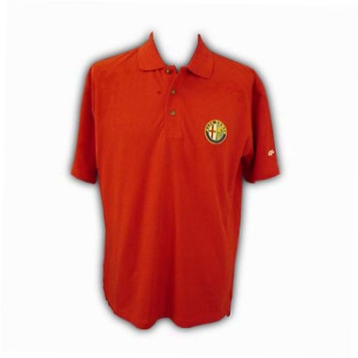 Other Motorsport Alfa Romeo Classic Red Polo Shirt