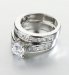 Platinum Plated Solitaire Rings