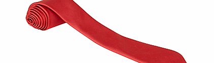 Plain School Unisex Tie, L39``,Red