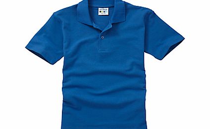Other Schools Plain Unisex School Polo Shirt, Royal Blue