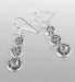 Other Sterling Silver Circle Drop Earrings