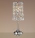 Other Vienna Table Lamp with Glass Curtain Shade
