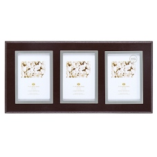 Other Wilko Photo Frame Bonded Leather Triple Mount