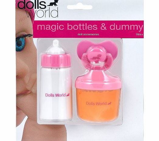 magic bottles and dummy