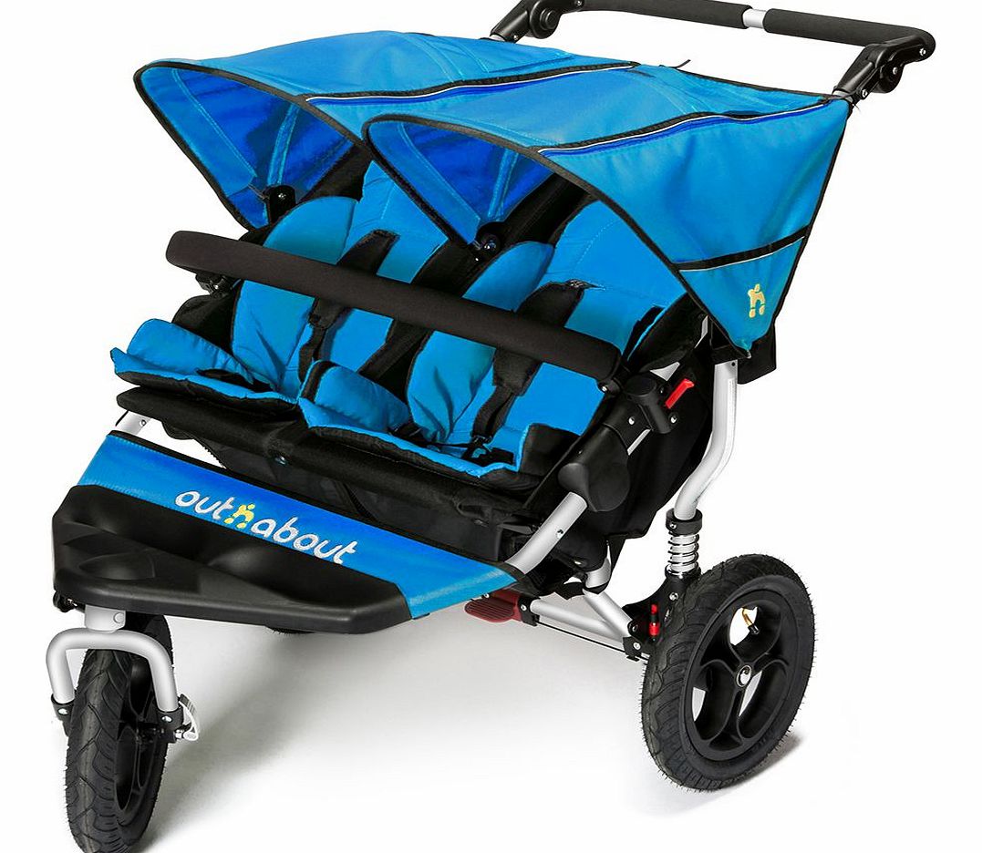 Out n About Nipper Double v4 Lagoon Blue 2014