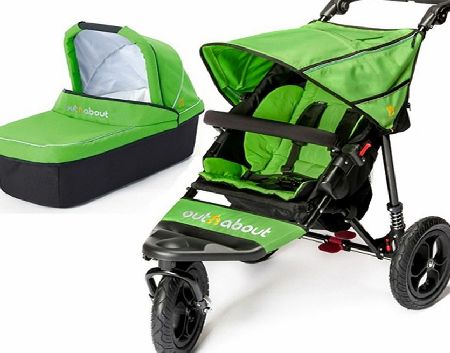 Out n About Nipper V4 With Carrycot Mojito Green