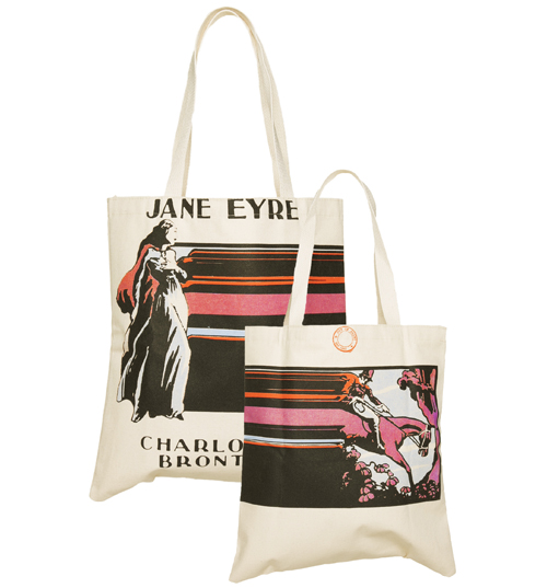 Jane Eyre Vintage Cover Print Canvas Tote Bag