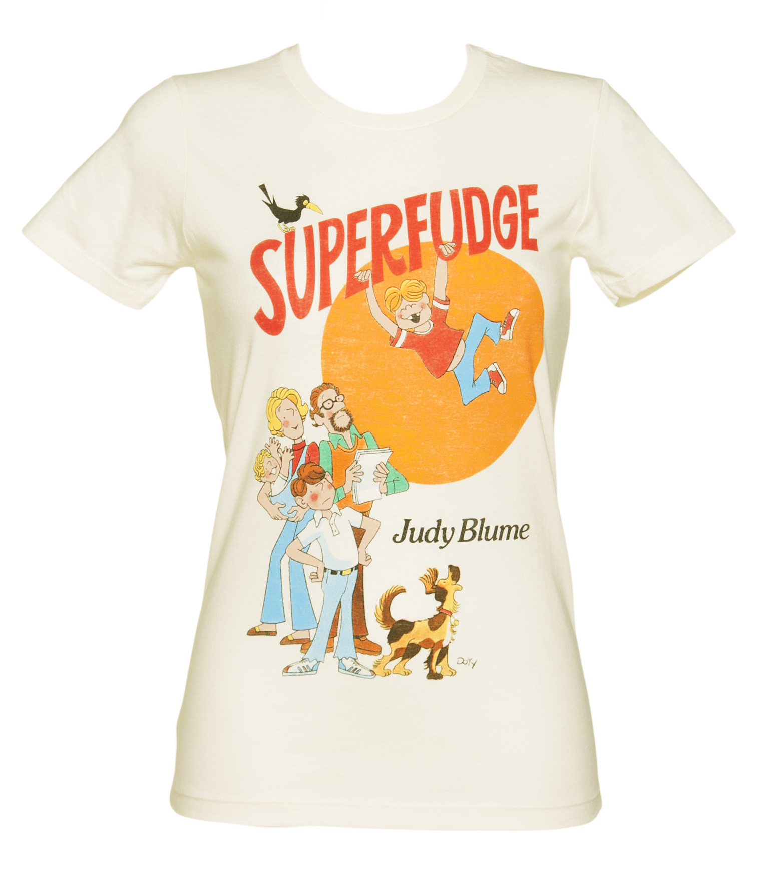 Ladies Ecru Superfudge By Judy Blume Book Cover