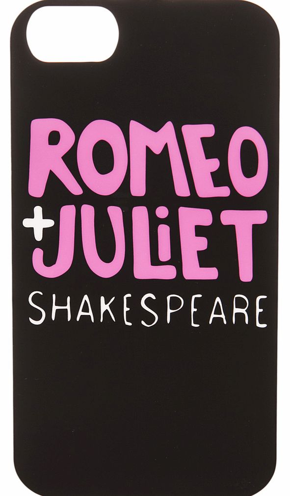 Romeo + Juliet Shakespeare iPhone 5 Cover from