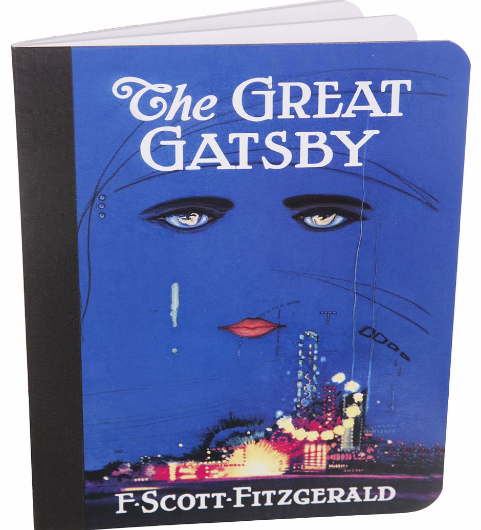 The Great Gatsby Book Cover Design Journal from