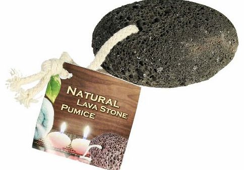 Natural Pumice Stone on a Cord - Ideal Pampering Gift - Mans / Mens Perfect Ideal Christmas Present / Gift / Stocking Filler Ideal Fun & Novelty Gift