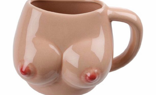 Sexy Ladies Boob / Breast Ceramic Mug - Fun Novelty Gift - Mens Perfect Naughty Joke Fun Funny Cheeky Novelty Gift Present