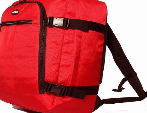 Outback 44 Litre Cabin Flight Bag Backpack Rucksack (Red)