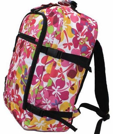Outback Ladies Outback Rucksack 55x40x20 Cabin Approved Backpack (Pink)