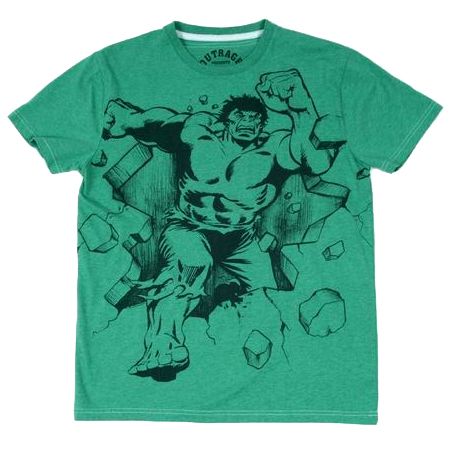 Marvel Bruce Incredible Hulk Green T-Shirt