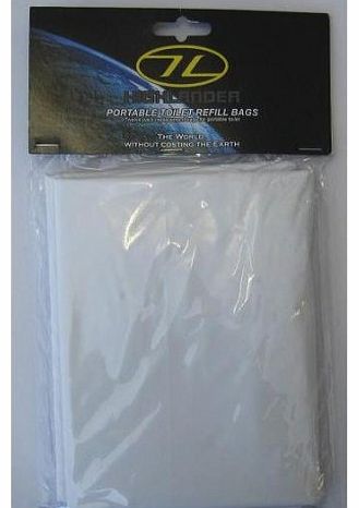 OV Highlander 12 x Portable Toilet Replacement Bags Camping/Fishing