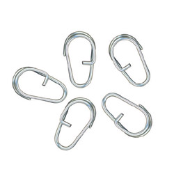 oval Easy Fix Spring Rings - size 3/O