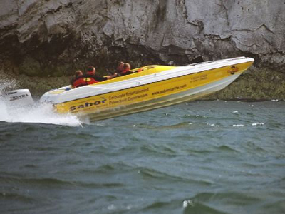 Over andpound;200 Honda Race Boat Adventure (up to 4 People)