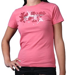Oxbow Camila Short Sleeve T Shirt Pink