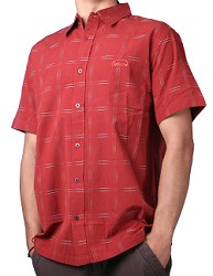 Oxbow Guys Oxbow Edek Short Sleeve Shirt Tabasco Red
