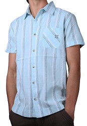 Oxbow Russel Short Sleeve Shirt Sky Blue