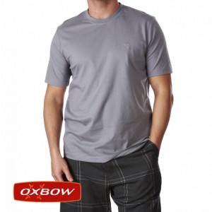 T-Shirts - Oxbow Jaspe T-Shirt - Graystone