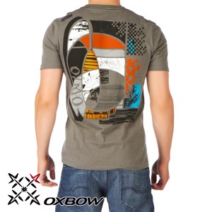 T-Shirts - Oxbow Paolc9 T-Shirt - Dark Grey