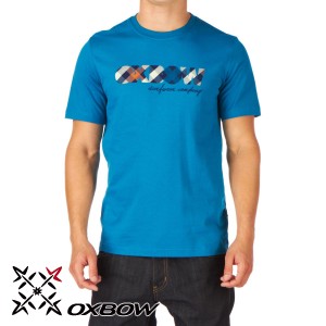 T-Shirts - Oxbow The Card T-Shirt - Blue