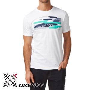 T-Shirts - Oxbow Waveline T-Shirt - White
