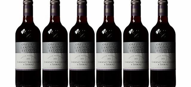 Oxford Landing Cabernet Sauvignon and Shiraz Australian Red Wine (Case of 6)