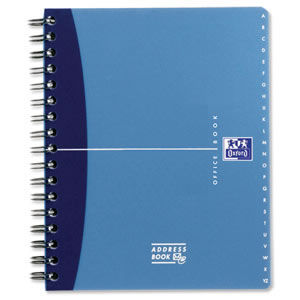 Oxford Office Pocket Address Book Polypropylene